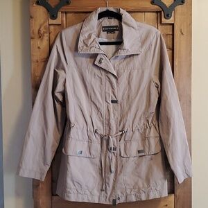 BIANCA Nygard Tan Lined  Lightweight Jacket Size S